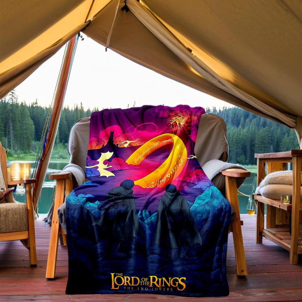 1PC DC League of Super Pets Outdoor Blanket Lightweight Flannel, Soft & Warm, All Season Use for Sofa 80x120cm