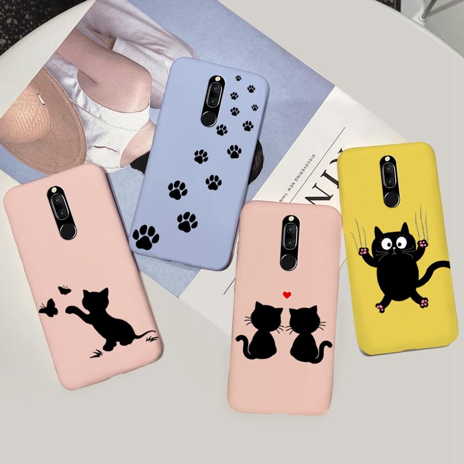 Für Huawei Nova 2i Hülle Candy Bunt Matt Weiches Silikon Cover für Huawei Mate 10 Lite RNE-L21 RNE-L22 Handyhüllen Nova2i Capa