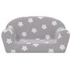 VidaXL Children's 2-Seater Sofa, Mini-Sofa with Removable Cover, Toddler Sofa, Children's Bedroom Furniture, 356986