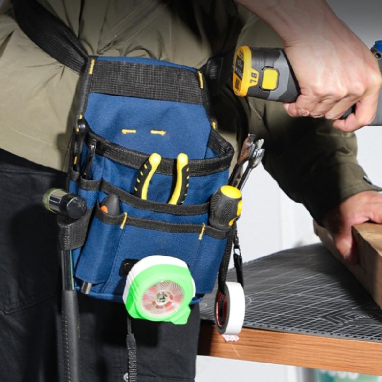 Electrician Tool Pouches Tool Belt Pouches Multiple Pockets Organization Attachment for Technician Maintenance