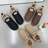Snow boots women, winter velvet thickened waterproof, cold-proof and warm old Beijing cotton shoes soft-soled non-slip bread boots