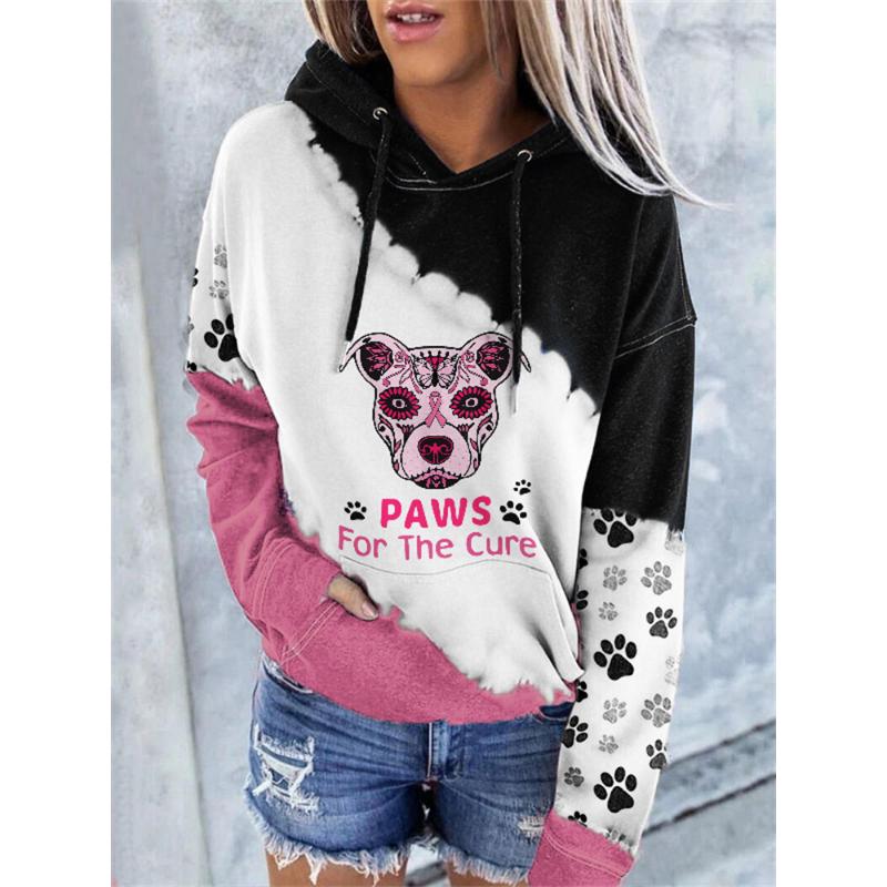 Autumn and Winter New Women's Clothing Christmas 3D Printing Hooded Pullover Long-sleeved Sweater Casual Fashion