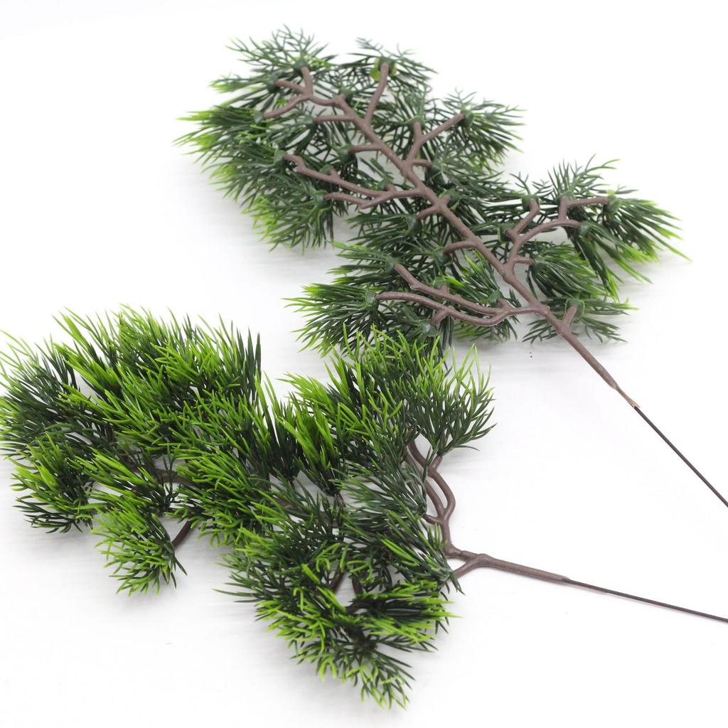 Single Customer Pine Grass Single Pine Needle Beauty Pine Dominant Wood Simulation Tree Decorative Small Tree
