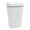 Motion Sensor Trash Can 18L Automatic Touchless Garbage Bin with Blue Luminous Press   for Bathroom Kitchen Living Room