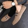 Spring and Summer Men's Shoes One Pedal Doudou Shoes Versatile Cloth Shoes Comfortable Work Shoes Soft-soled Shoes Casual Shoes Men's Breathable