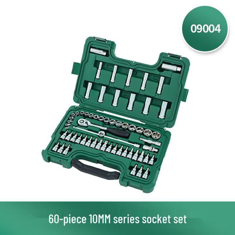 SATA 09004 60-Piece 10mm Socket Set