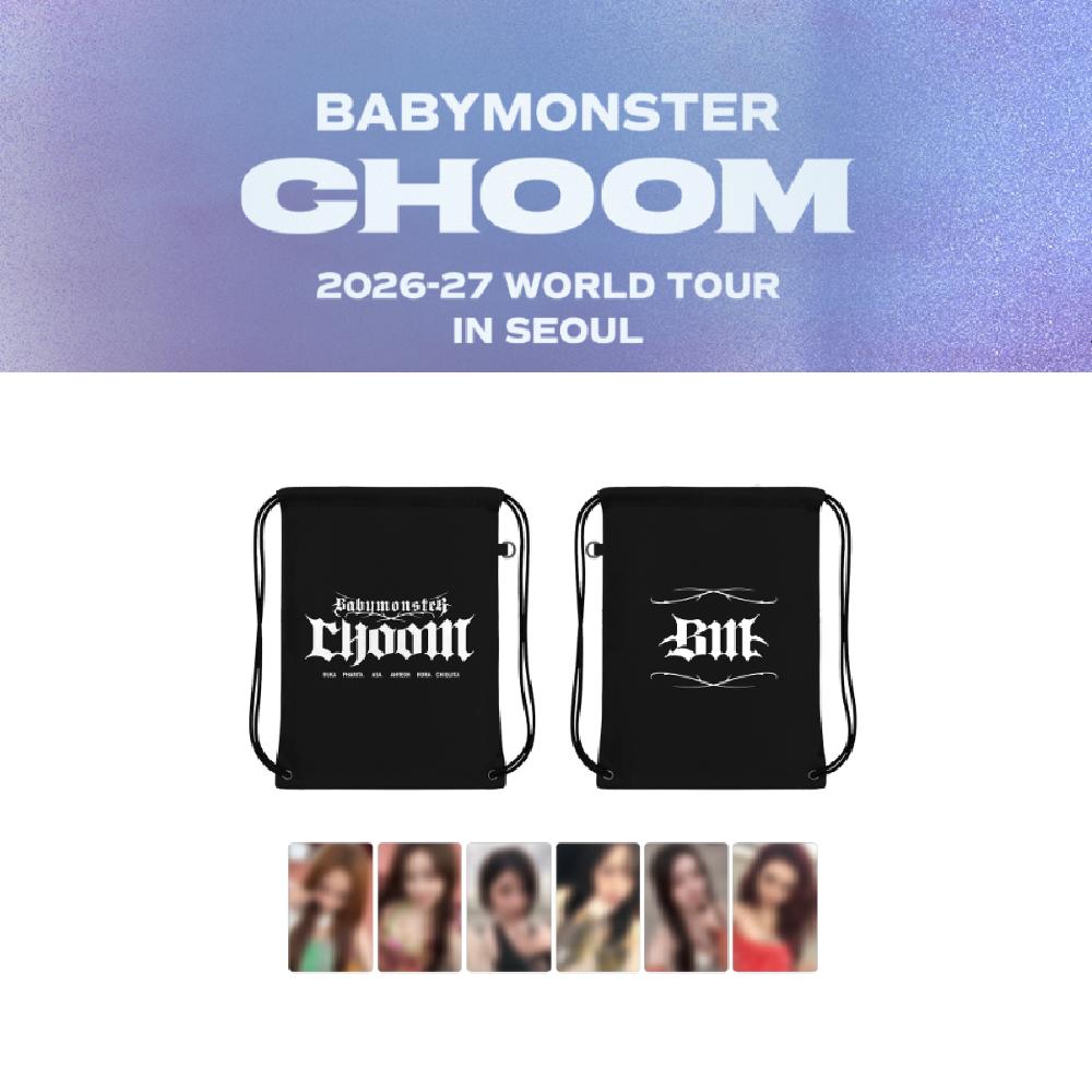 2026~27 BABYMONSTER World Tour CHOOM in SEOUL String Backpack
