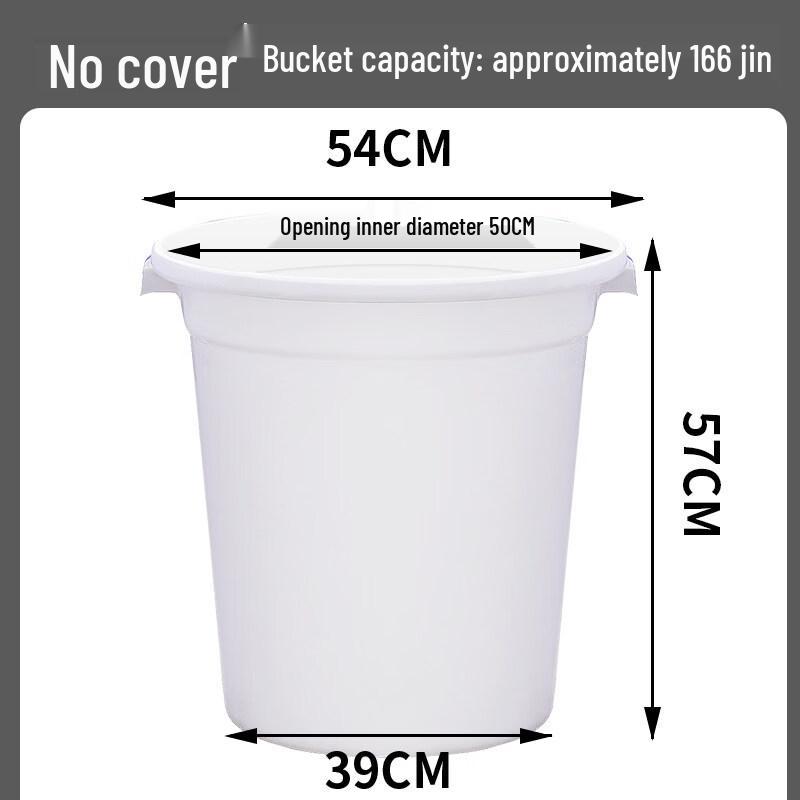 ZISIZ Extra Large Thickened Plastic Water Bucket