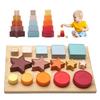 Baby Educational 3d Silicone Puzzle Blocks With Geometric Shapes For Infant Development