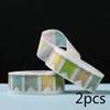 New Colour Flag Tape DIY Decoration Scrapbooking Planner Masking Adhesive Tape Kawaii Stationery