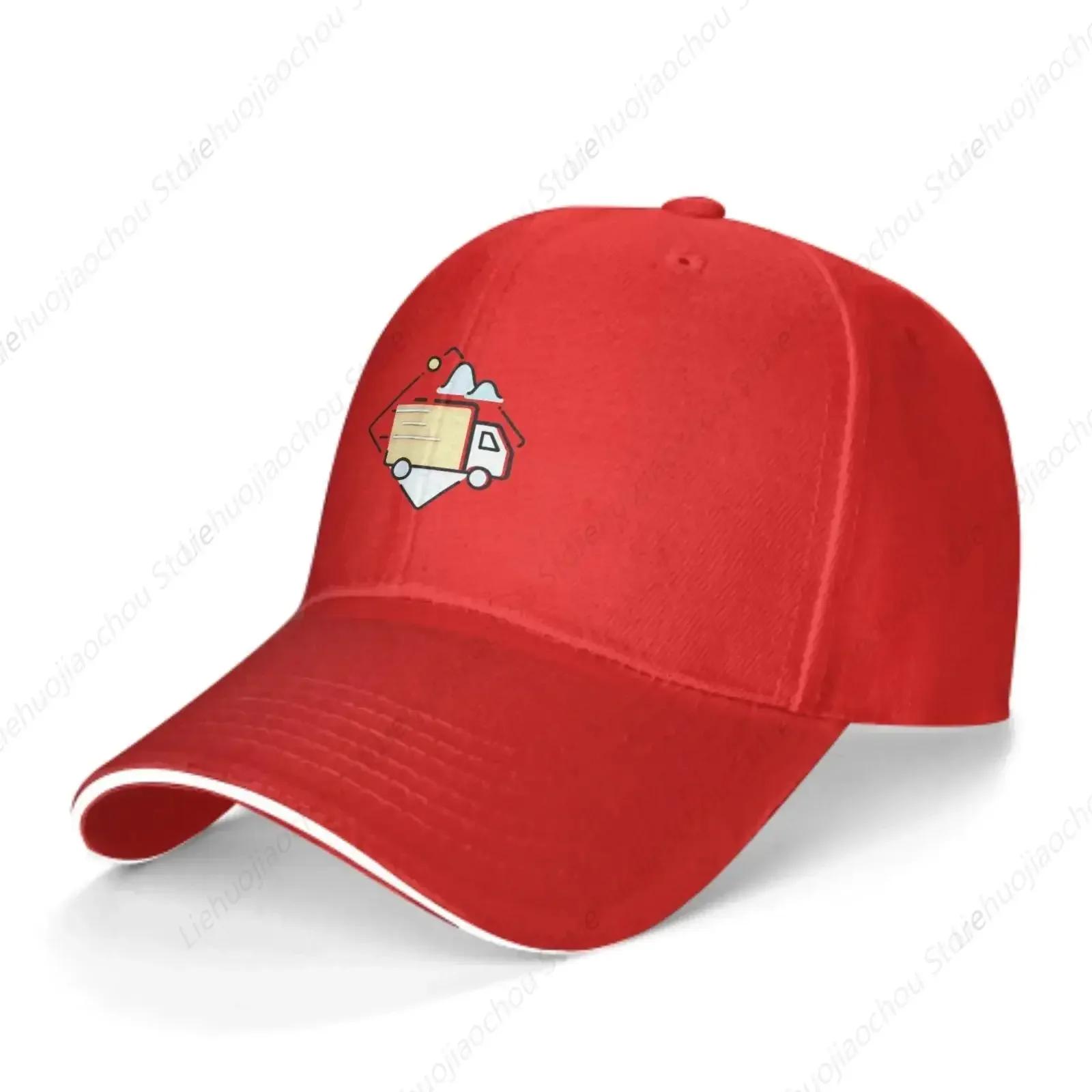 Pop Art Summer Baseball Cap Outdoor Fashion Shading Adjustable Truck Hat Unisex Breathable Sports Casquette For Fishing One Size