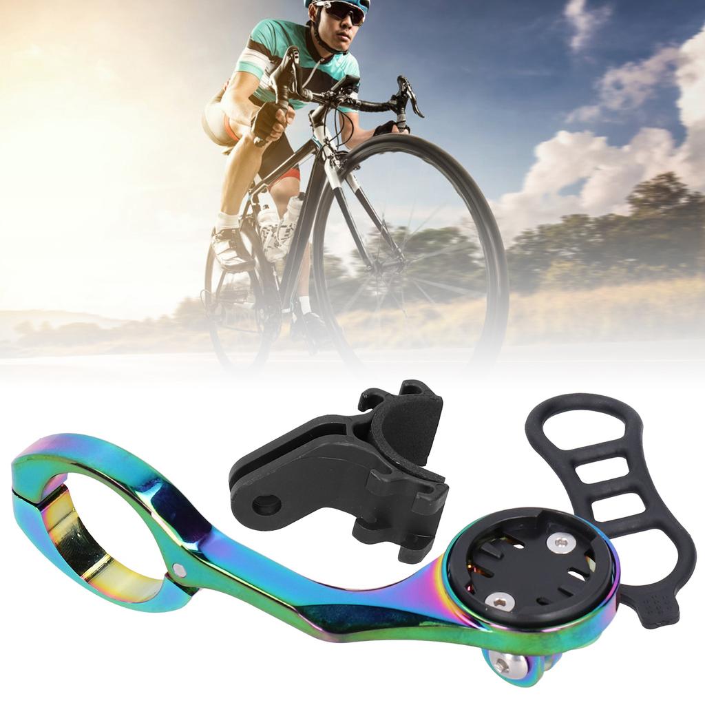 Colorful Electroplating Bike Computer Extended Bracket Holder Aluminium Alloy Support