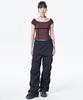 Leoninghai Polka Dot Slim Top [Brown]