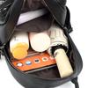 Women's Tassel Backpack Large Capacity Travel Bag Soft Leather Commuter Backpack