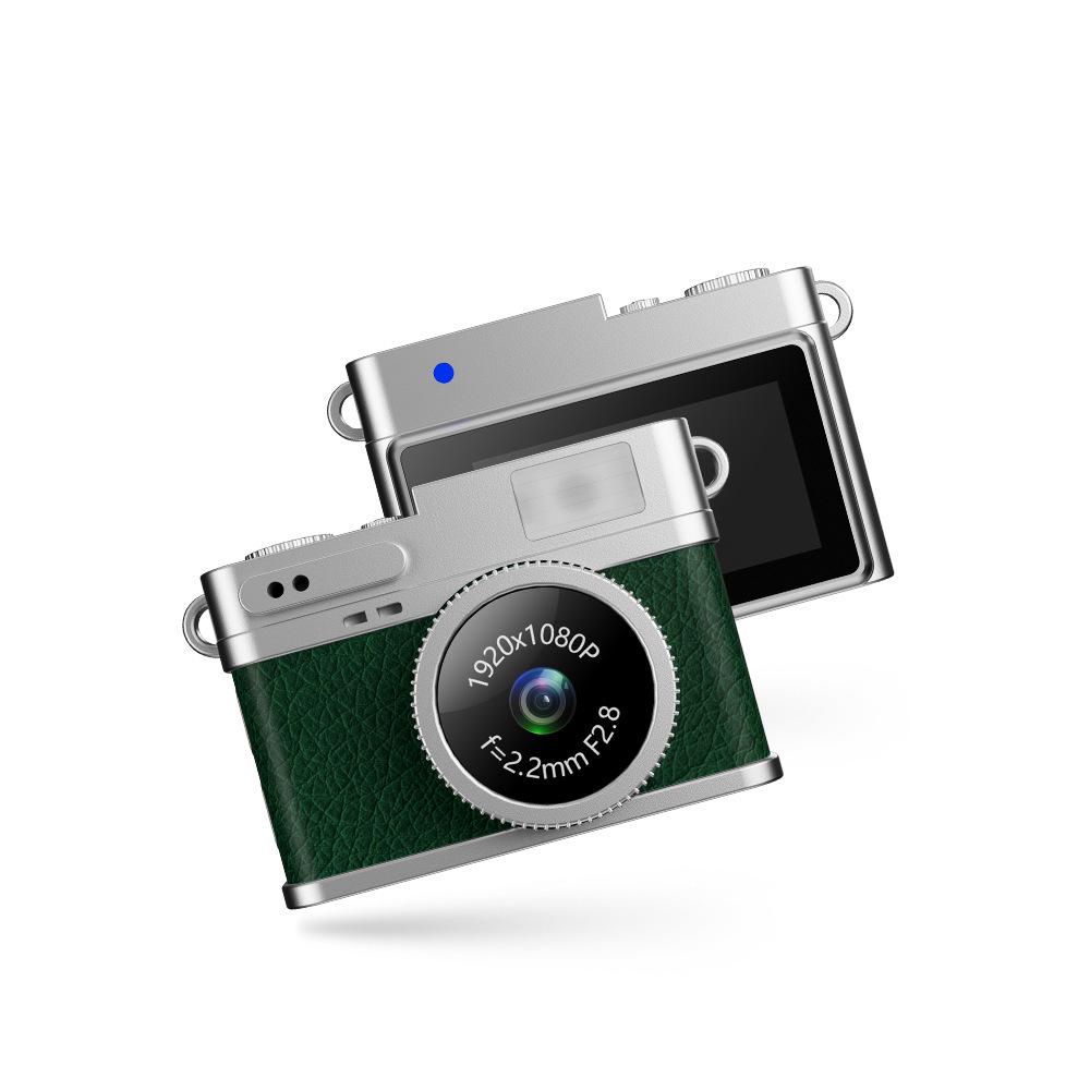 Portable HD Retro Mini Digital Camera for Students: Captures Photos and Videos