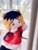 Haikyuu!! Kageyama, Hinata, Oikawa, Tsukishima Anime Plush Cotton Hand Puppet Dolls