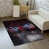 1pc Spider-Man Pattern Area Rug Soft Flannel Floor Mat for Living Room,Office,Bedroom and Carpet,Sofa Coffee Table Floor Mat