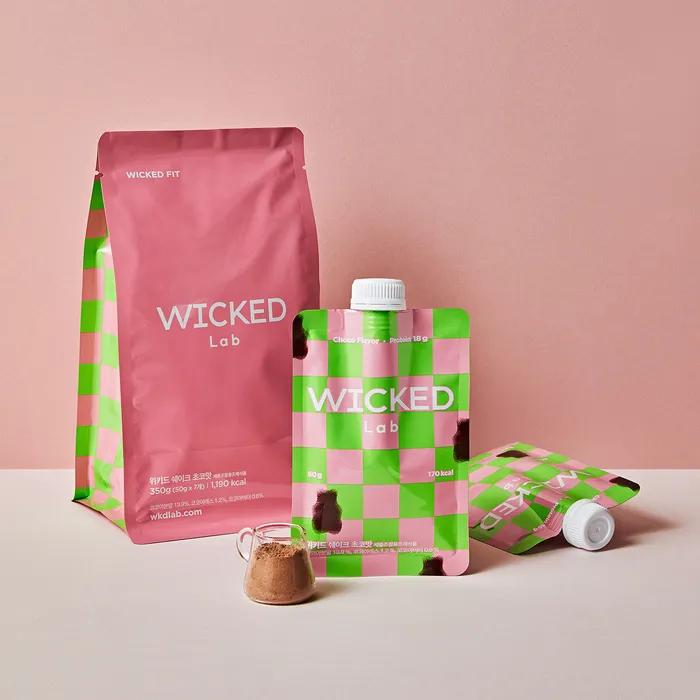 Wicked Diet Shake Chocolate Flavor 4 Week Plan (28 Pieces)