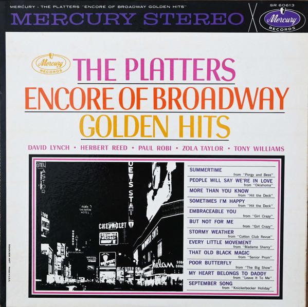 

LP Record PLATTERS Encore Of Broadway Golden Hits SR60613 Mercury US Jazz Used