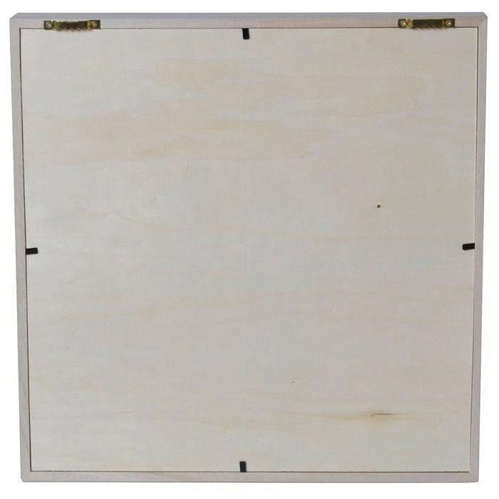 Cadre décoratif cygne 30 x 30 cm