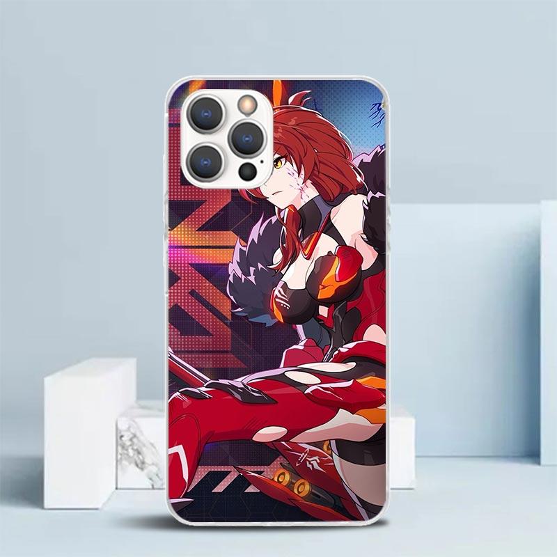 Honkai Star Rail Himeko Phone Case For IPhone 16 17 Air 16E 15 14 Plus 13 Mini 12 11 Pro Max 7 8 + SE 2020 Soft TPU Back Cover 1