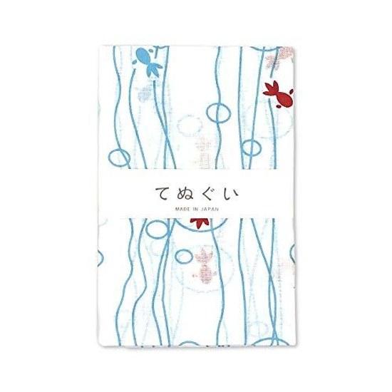 Tenugui Komon Pattern Ryuukin (processed Prevent Fraying)
