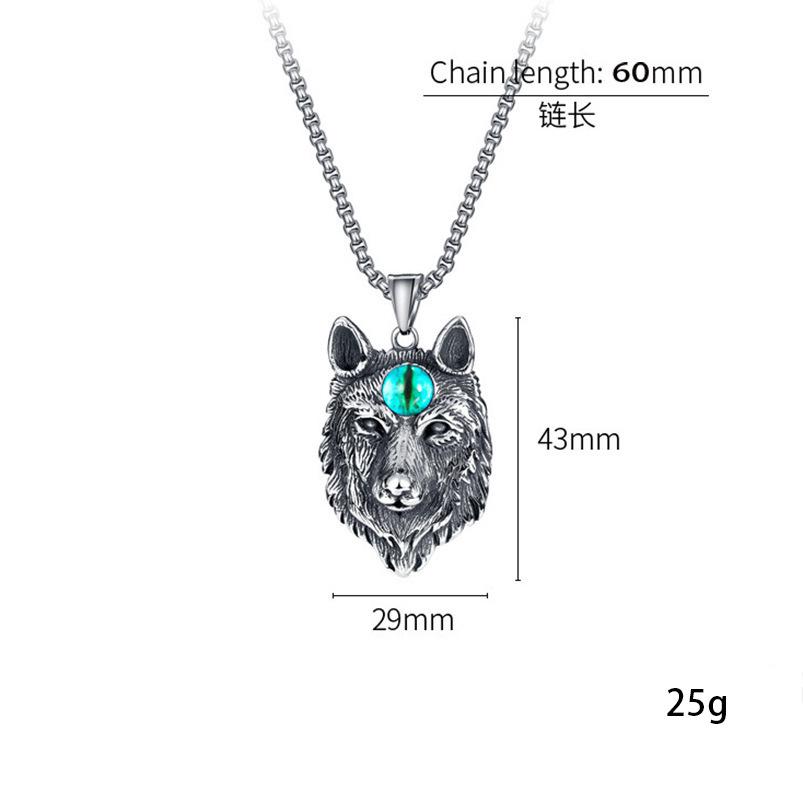 Pendant Women'S Pixiu Retro Necklace Men'S Personality Pendant Thai Silver Men'S Diamond New