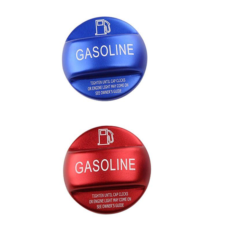 Leading-Aluminum Fuel Tank Caps Trim For VW Golf 7 7.5 Golf 8 MK7 MK8 2015-2023 Decoration Oil Filler Cover