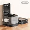 Portable Reusable Mobile Toilet & Camping Trash Can, Durable Outdoor Multifunctional Sanitation Gear, Emergency Camping Supplies