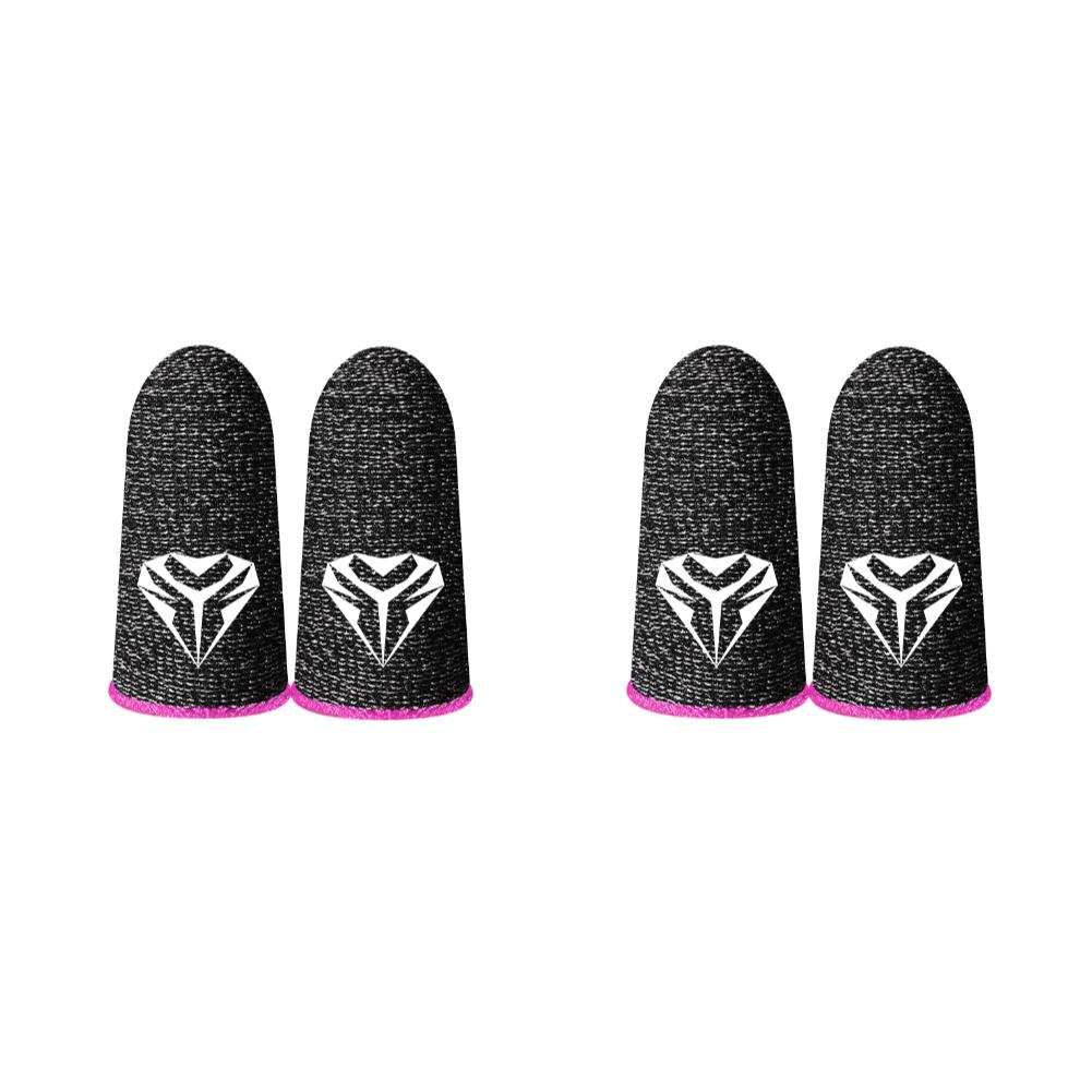 2-10Pcs Mobile Game Fingertip Gloves Sweatproof Anti-slip Touch Screen Finger Sleeve Breathable Gaming Fingertip Cover for Gamer