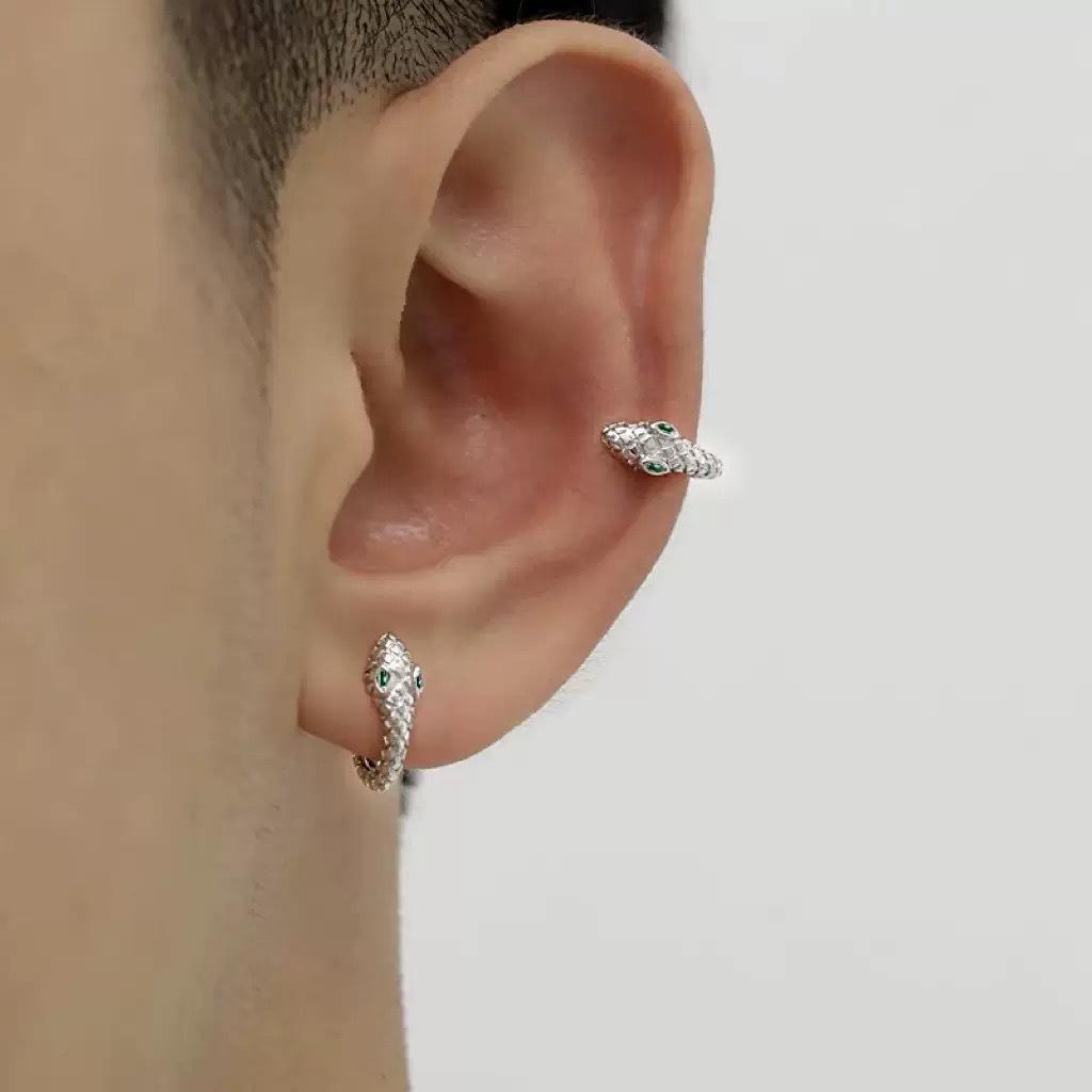 Painless Men's Ear Cuff: Vintage Chic, Niche Design, No Piercing Required