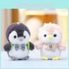 Super Soft Short Plush Penguin Stuffed Animal Doll Cute Keyring Pendant For Gifts