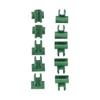 100Pcs Gardening Fixed Cross Clip Plastic Plant Buckle Clamp Clip for Agriculture Garden