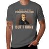 But I Kant Stop Philosophizing Tshirt Basic Daily Outfit Short Sleeve Tee
