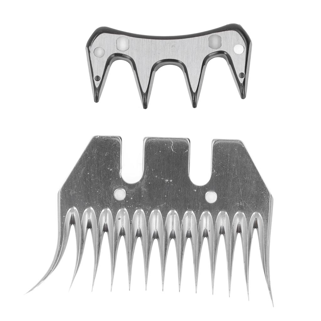 Sheep Shears Blade Curved 13 Teeth Wool Clipper Comb Cutter Trimmer Accessory Set Kit