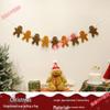 Christmas Theme Jewelry Store Decoration: Felt Garland & Tree Banner for Wall