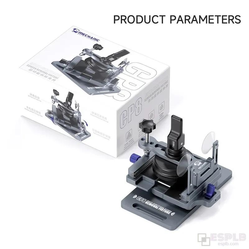 MECHANIC CP8 Screen Removal Fixture Multi-Functional 360 Degree Rotation LCD Back Glass Removal for Mobile Phone