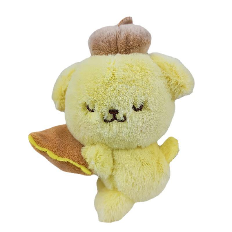 Cute Plush Pendant Keychain Collectible Cartoon Style A Must-have For Dog Lovers