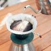 HARIO V60 Metal Made in Dripper, 1-4 Cups, Silver, Japan, O-VDM-02-HSV
