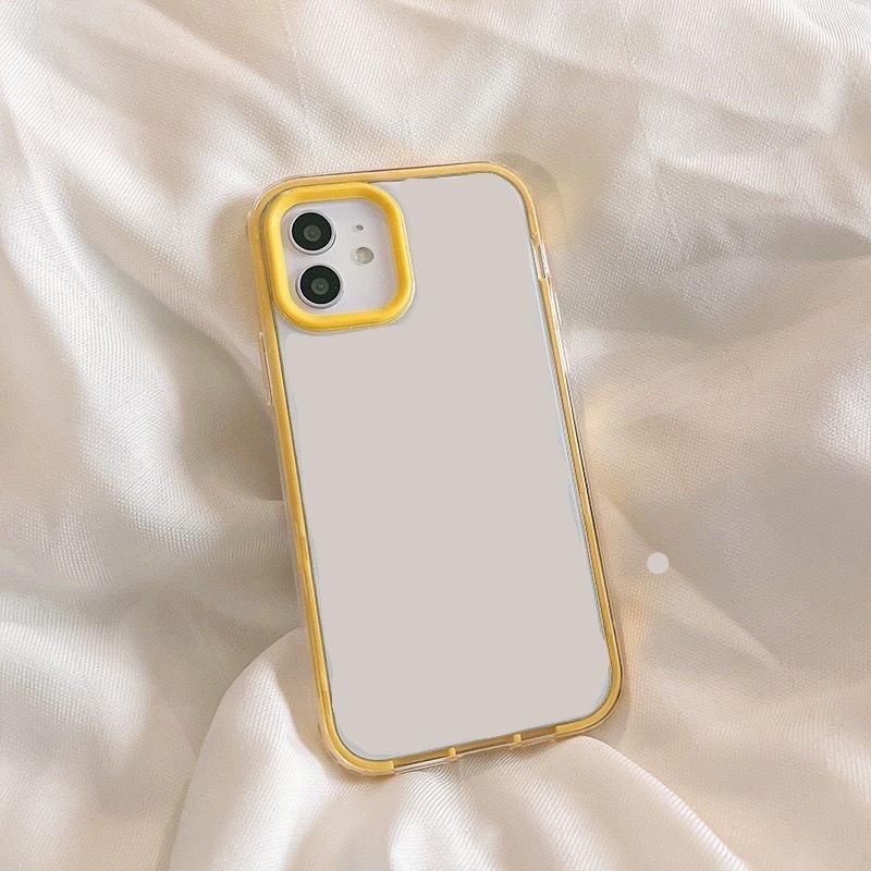 Fashion Transparent Phone Case for Iphone 11 12 13 14 15 Pro Max XS X XR Max 7 8 Plus SE 2020 Mini Candy Bumper Back Cover