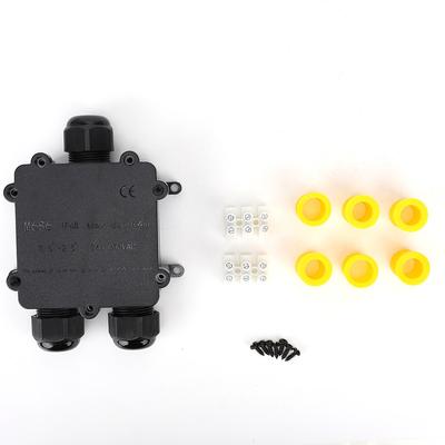 IP68 Kunststoff Wasserdichte Anschlussdose M686 Außenkabel 3-Wege Elektrische Anschlussdose Y-Typ