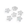 1pc 20.5x22.5mm Cute Star Crackle Beads Loose Spacer Resin Beads For Jewelry Making Charm Beads DIY Bracelets Necklaces