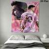 Messi Wall Hanging Printed Fabric Blanket Decorative Tapestries for Bedroom Living Room Home Decor