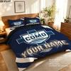 Custom Como Bedding Quilt Set Quilt Cover Pillowcase Home Decoration Birthday Gift (1 * duvet cover + 2 * pillowcase, without core)