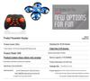 Durable Mini Remote Control Drone for Kids - Small Quadcopter Toy