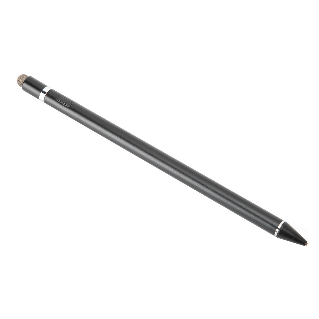 Stylus Pen Black for IOSAndroid Universal 2-In-1 Active Capacitive Touch Pen WYH0002