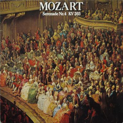 LP Record DIE BLSER VEREINIGUNG DER WIENER S  Mozart Serenade Nr.4 KV 203 AVRS19046ST AMADEO Australia Classical Used