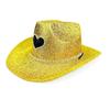 Women's Cowgirl Hat Stylish Rhinestone Design Sun Hat Wide Brim Western Cap for Party& Daily Life