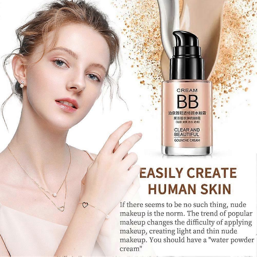 BB Cream Base Illuminante Schiarente Impermeabile Idratante Fondotinta Liquido