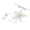 Glowing Christmas Tree Topper Star LED Xmas Atmosphere  Light  Gift